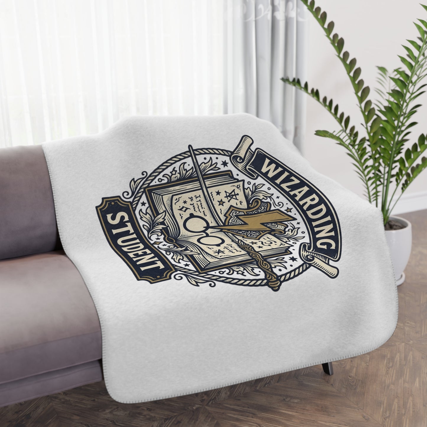Tan Sherpa Blanket