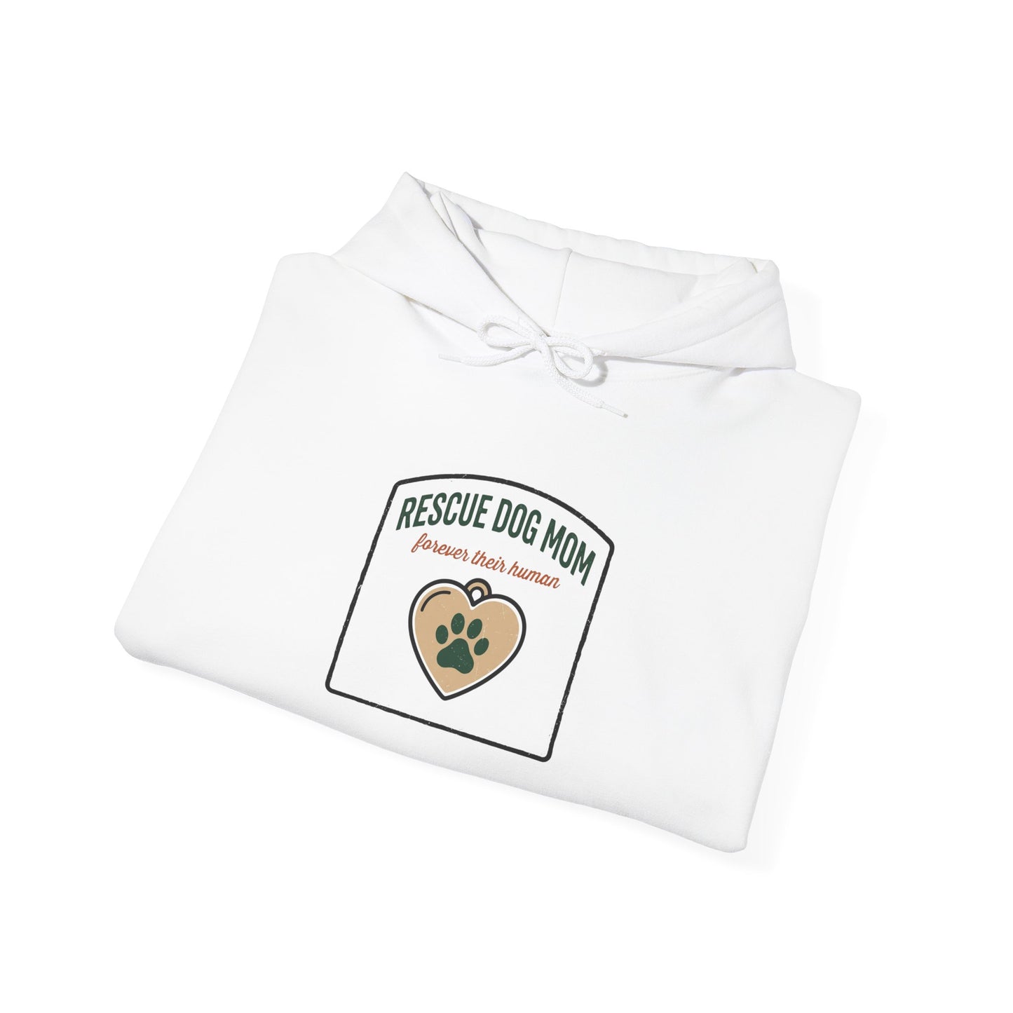 Rescue Dog Mom Hoodie | rescue pride, fur baby sweatshirt