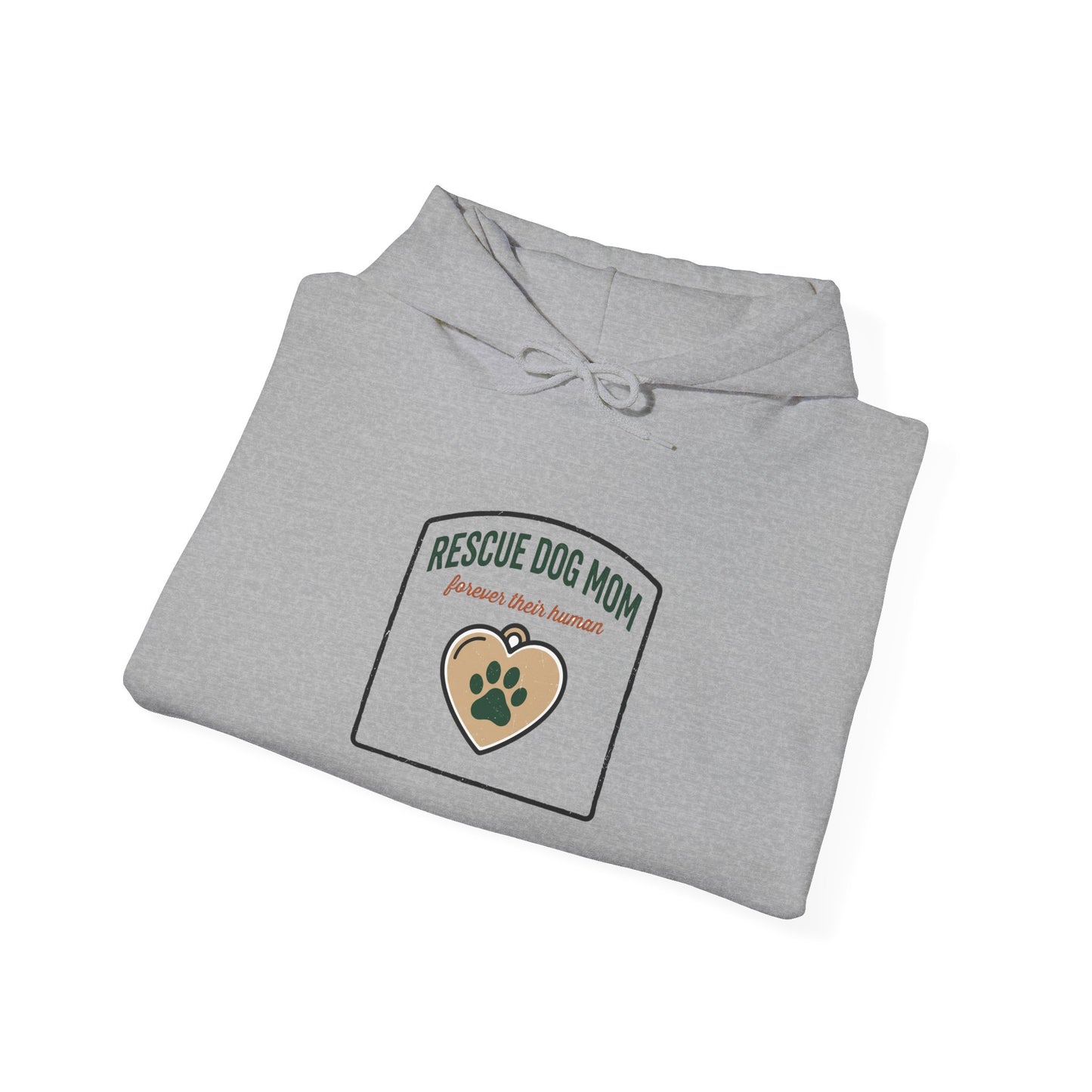 Rescue Dog Mom Hoodie | rescue pride, fur baby sweatshirt