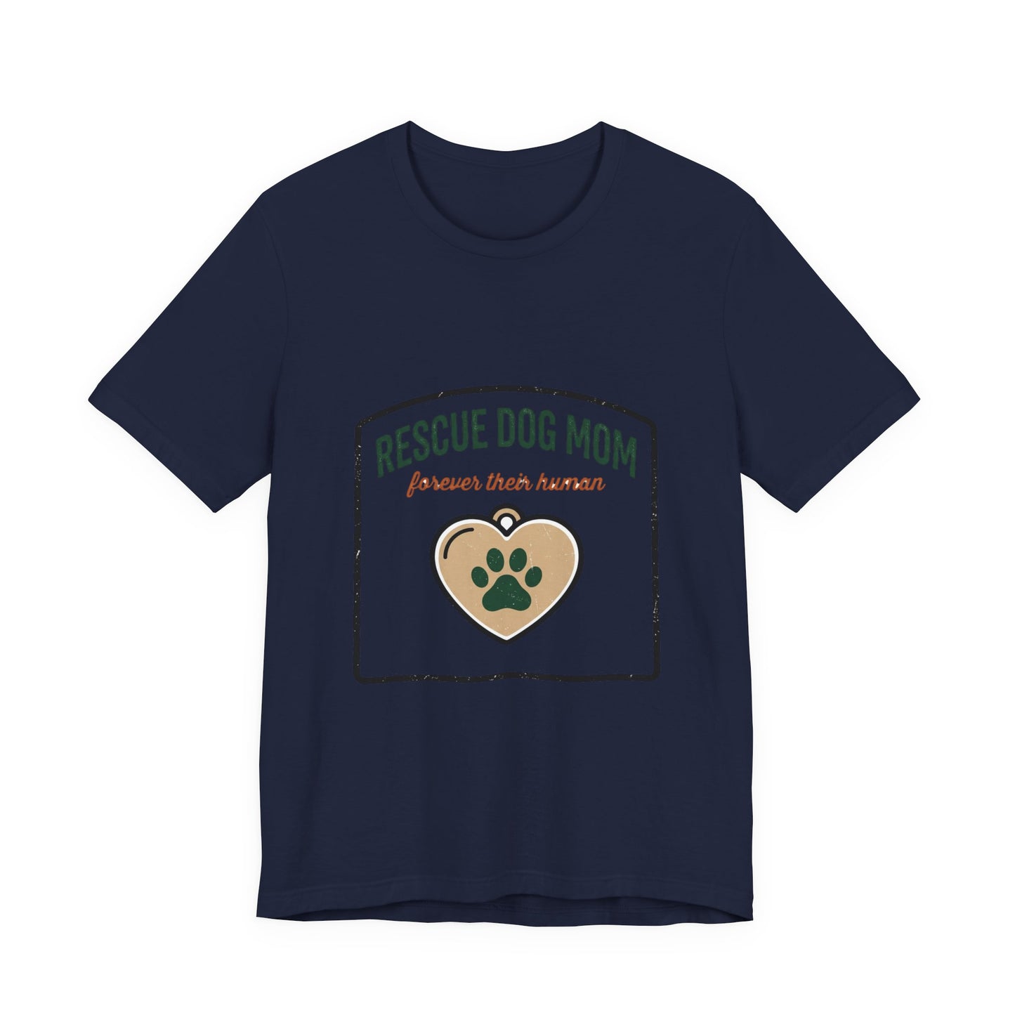 Rescue Dog Mom Tee | rescue pride, fur baby