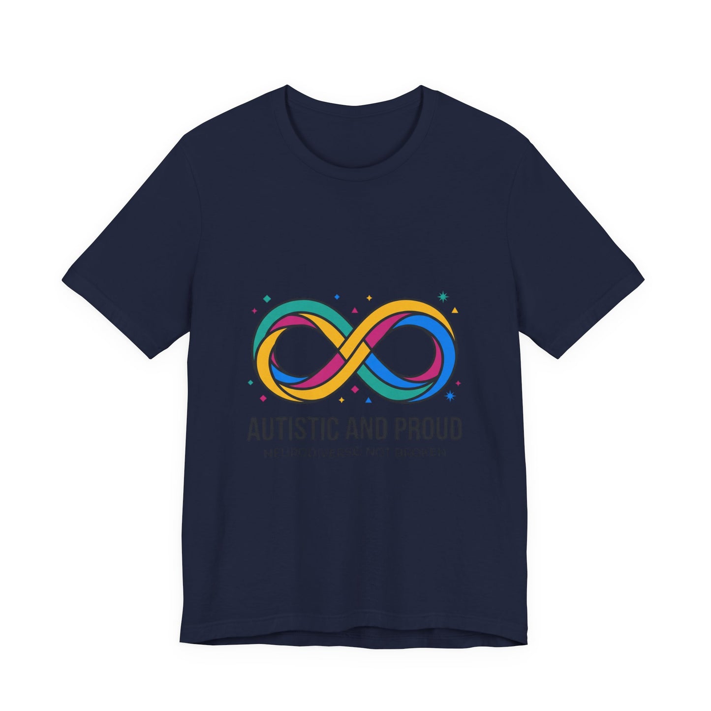 Autistic and Proud Tee | Neurodiversity Pride, Affirming Identity