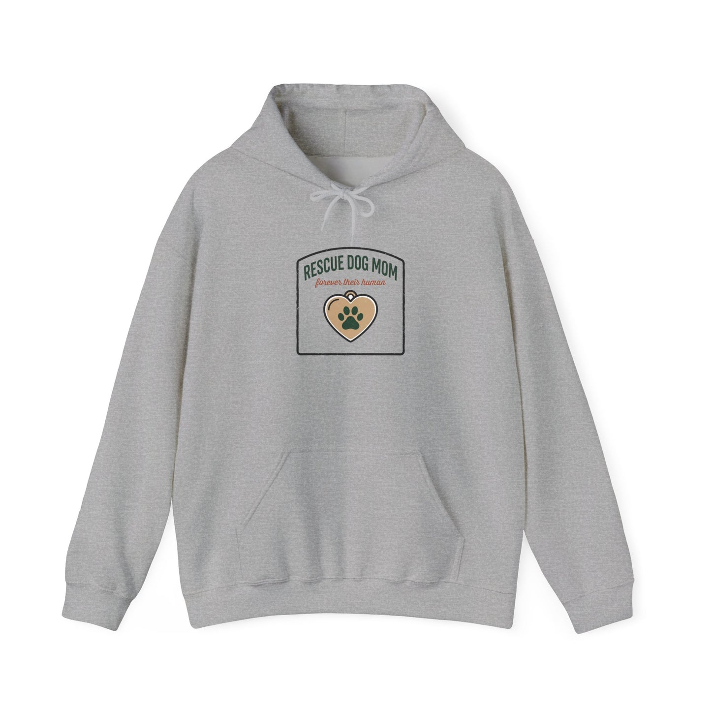 Rescue Dog Mom Hoodie | rescue pride, fur baby sweatshirt