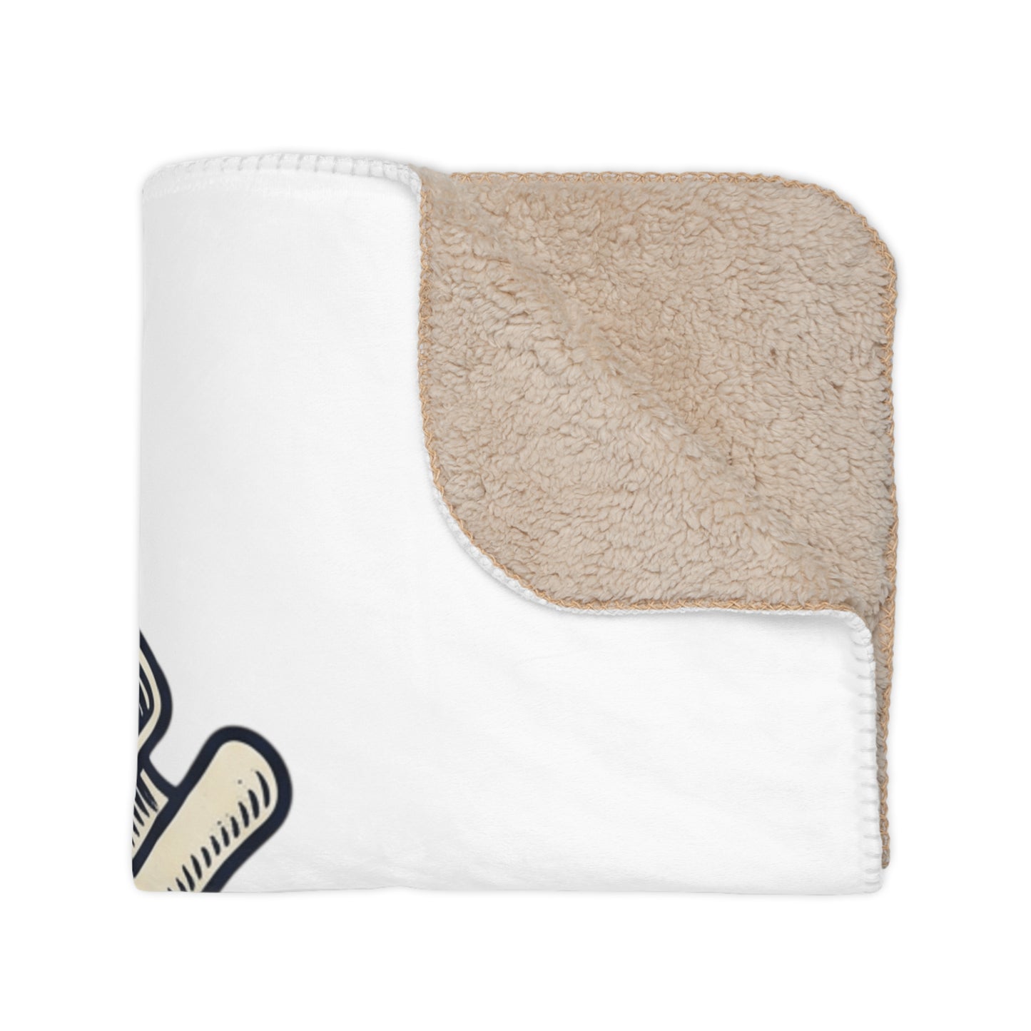 Tan Sherpa Blanket