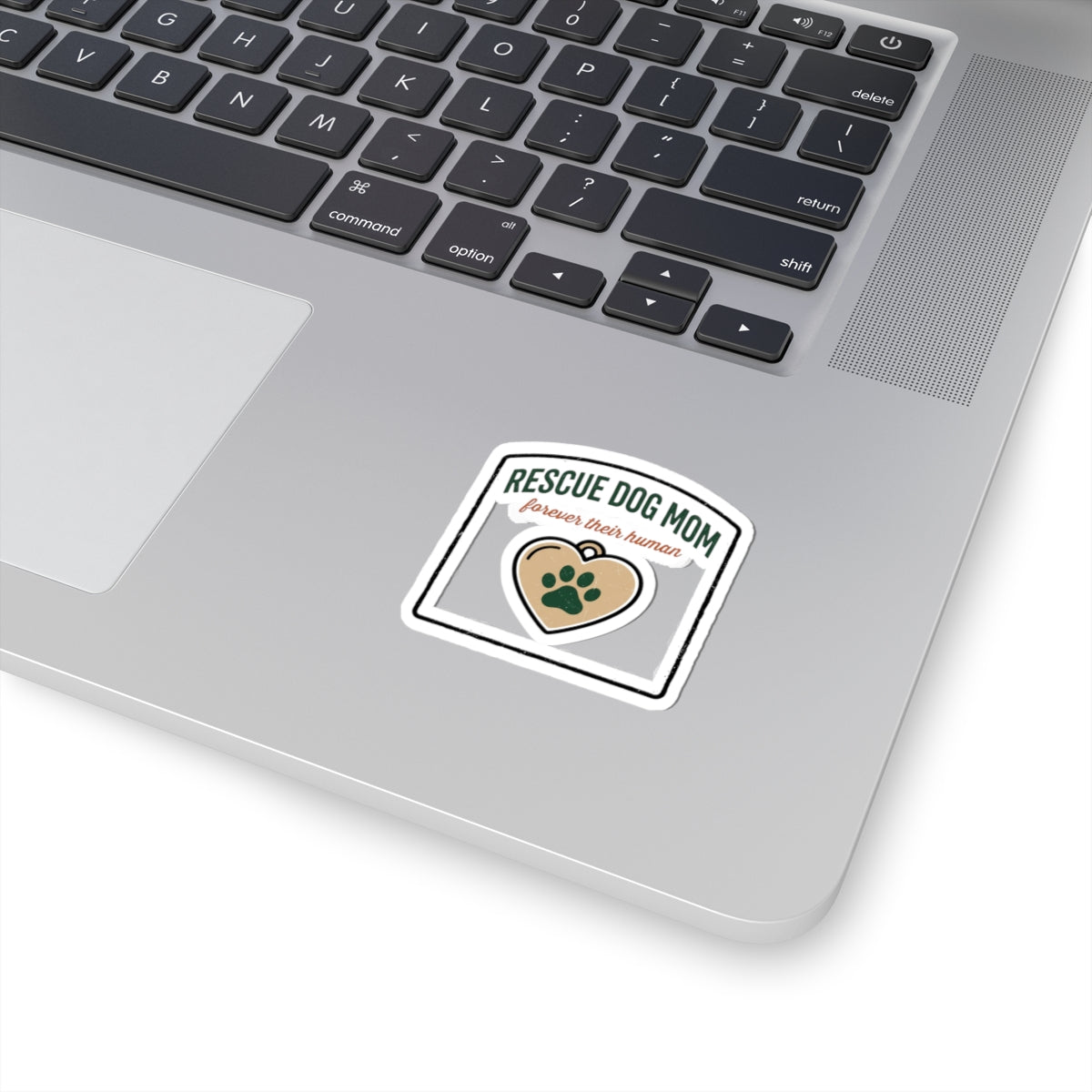 Rescue Dog Mom Sticker | rescue pride, fur baby decal