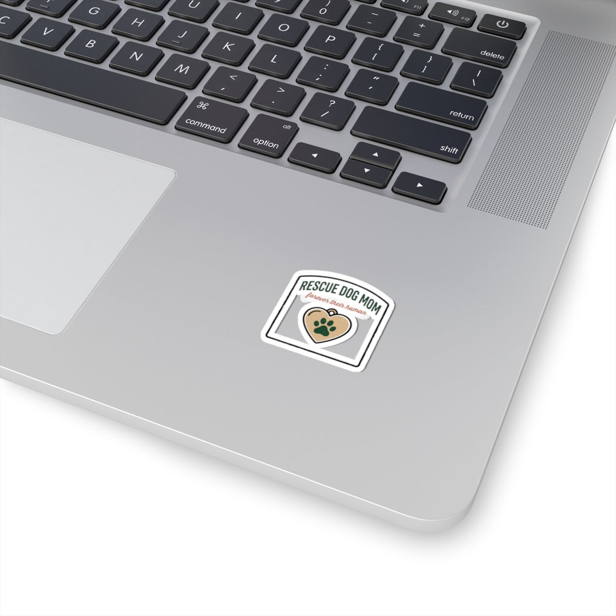 Rescue Dog Mom Sticker | rescue pride, fur baby decal