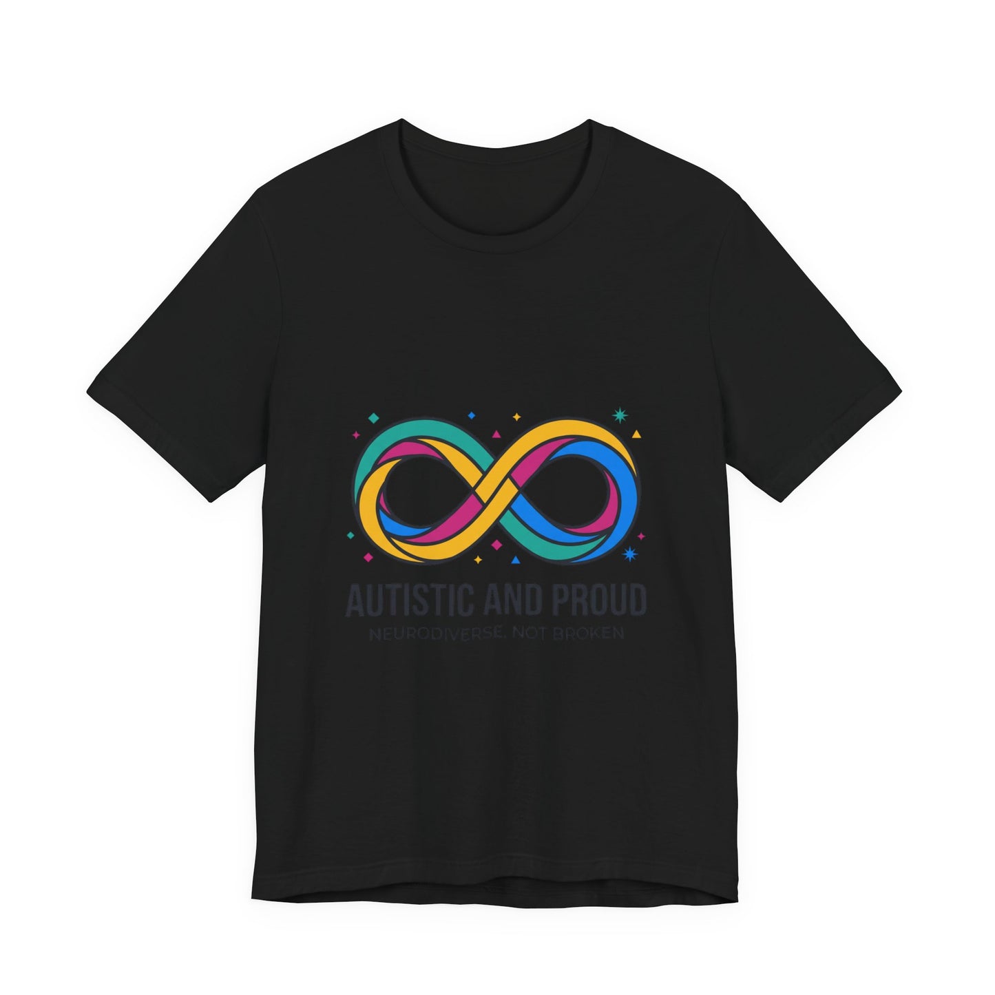 Autistic and Proud Tee | Neurodiversity Pride, Affirming Identity