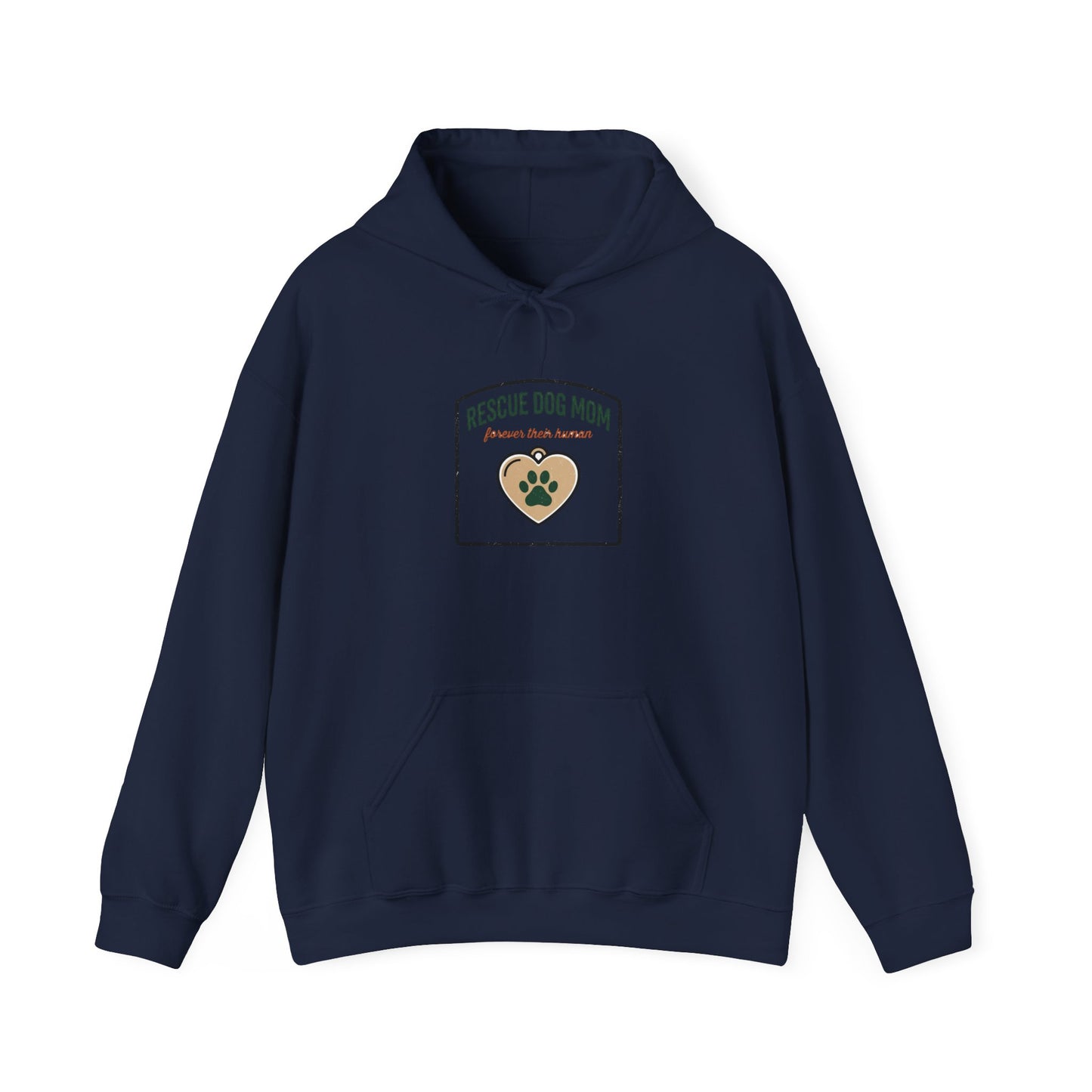 Rescue Dog Mom Hoodie | rescue pride, fur baby sweatshirt