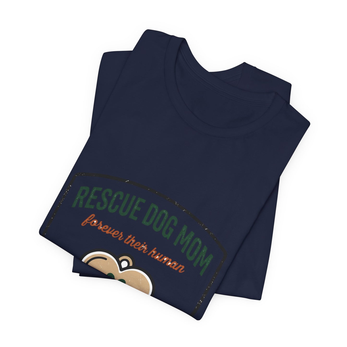 Rescue Dog Mom Tee | rescue pride, fur baby