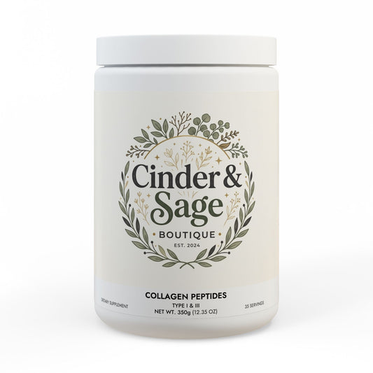 Collagen Peptides Type I & III Supplement (350g, 12.3oz)