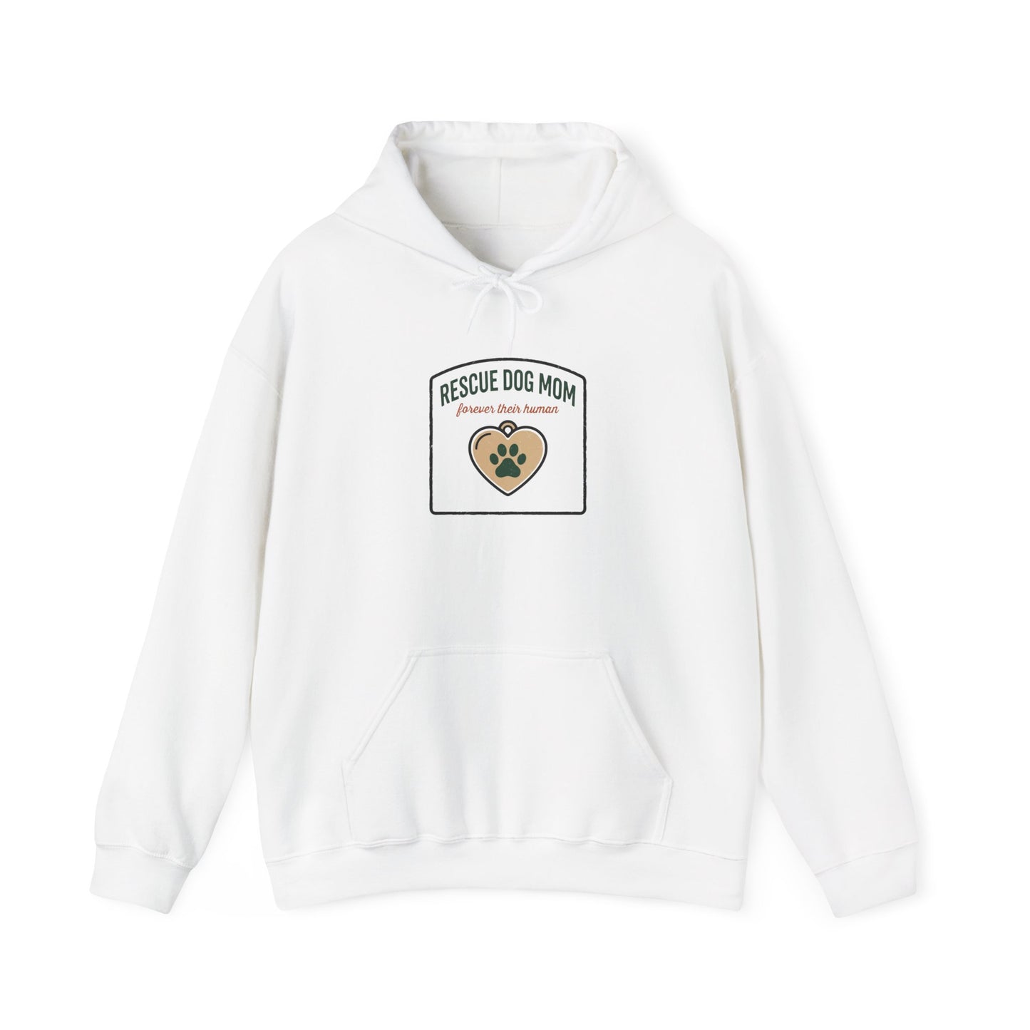 Rescue Dog Mom Hoodie | rescue pride, fur baby sweatshirt