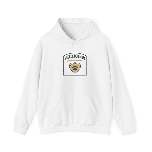 Rescue Dog Mom Hoodie | rescue pride, fur baby sweatshirt
