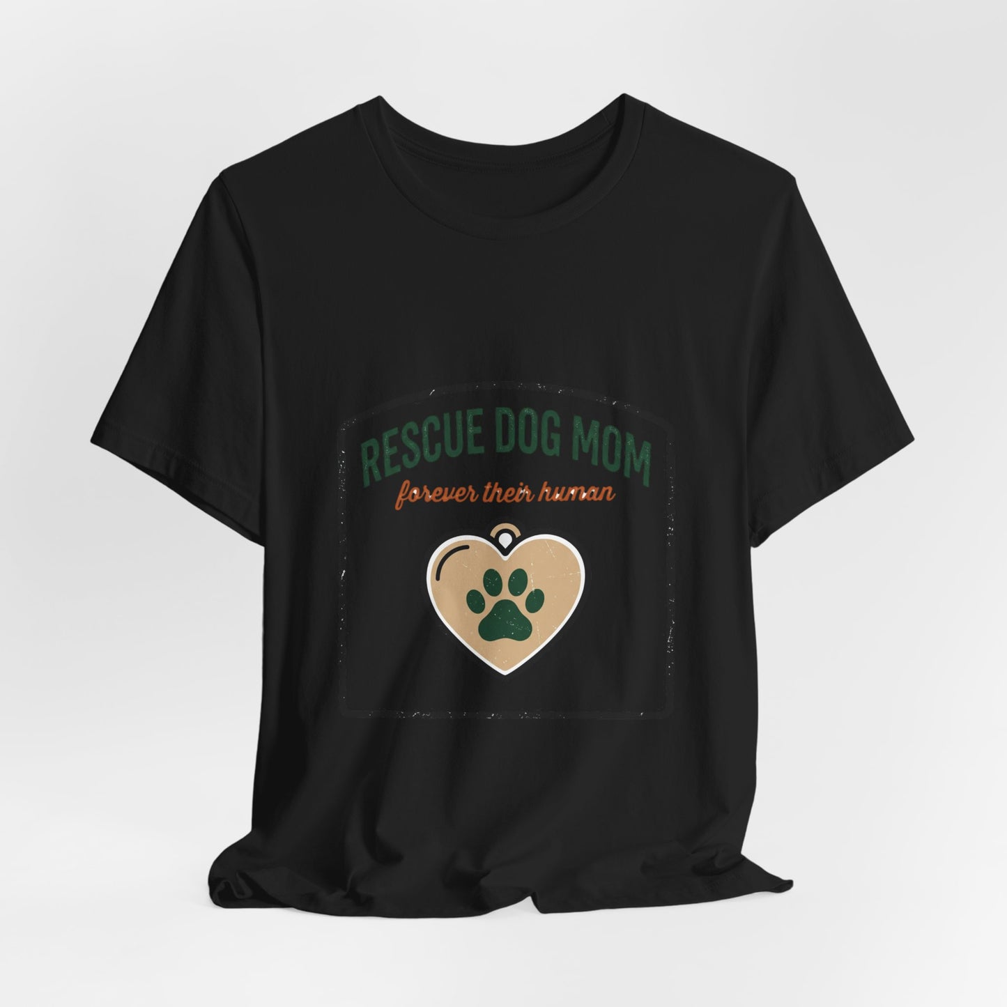 Rescue Dog Mom Tee | rescue pride, fur baby
