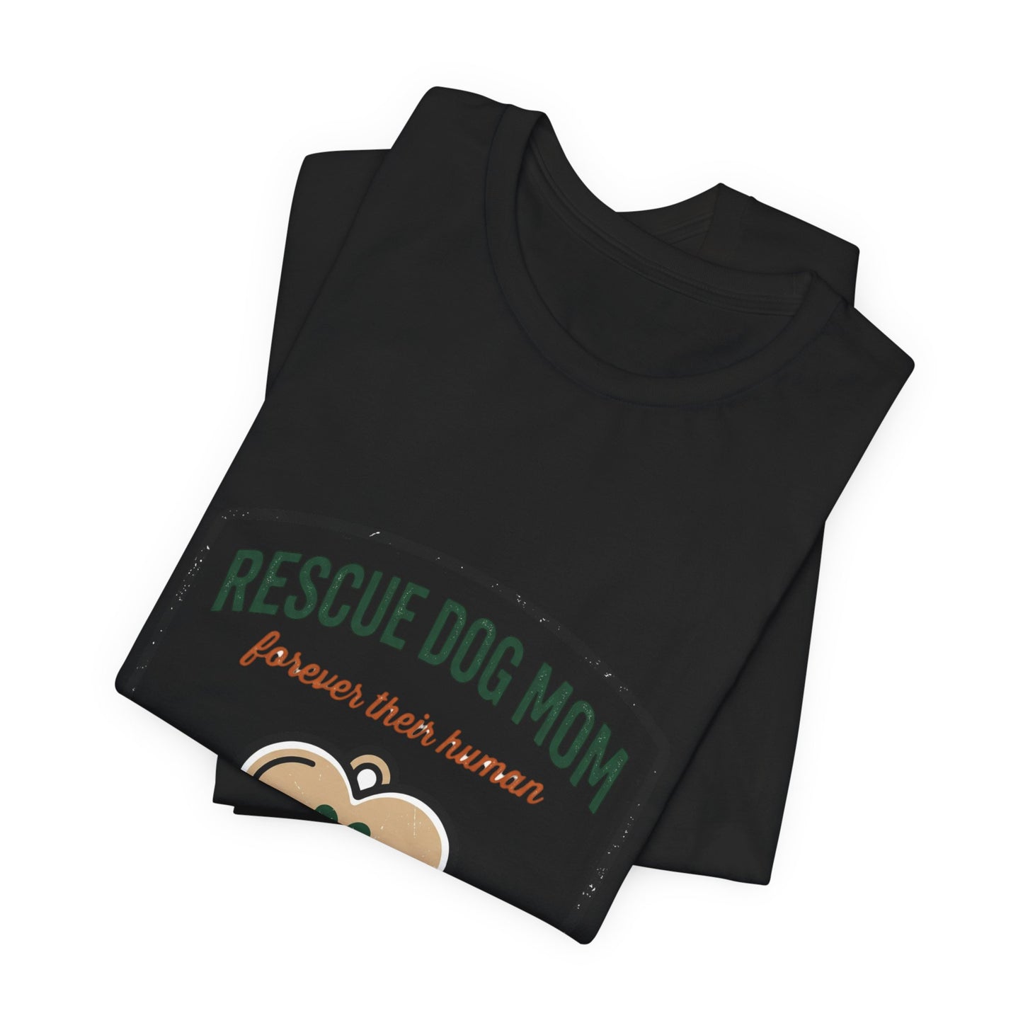 Rescue Dog Mom Tee | rescue pride, fur baby